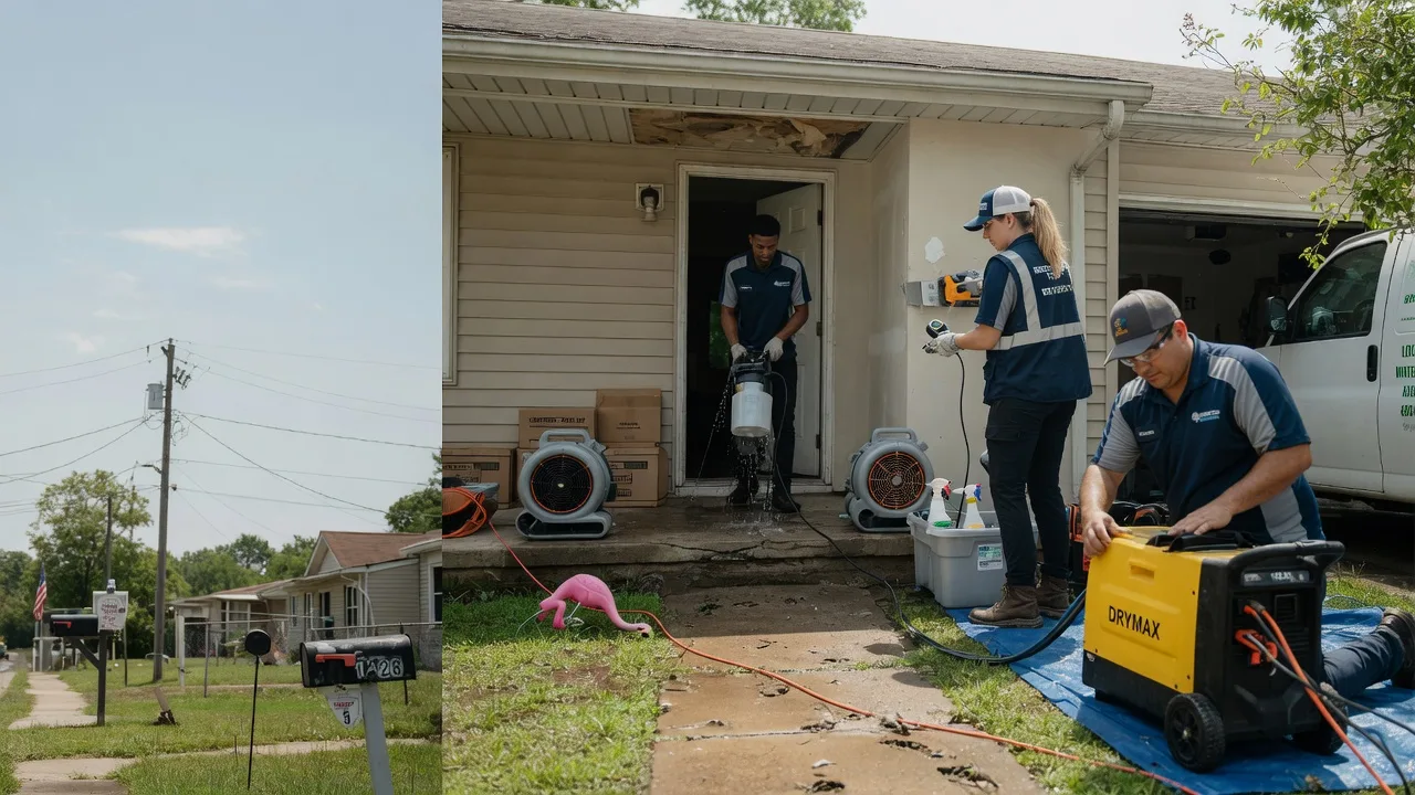 Storm Damage Water Removal in Crawfordsville, OR near me
